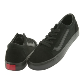 Atletico 18081 sneakers med snøre, sorte 4