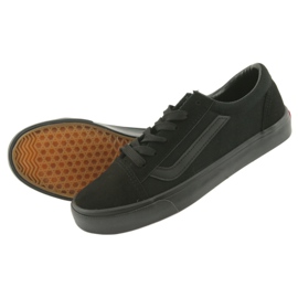 Atletico 18081 sneakers med snøre, sorte 5