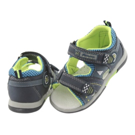 American Club DR13 sandaler til drenge marineblå grøn marine blå 4