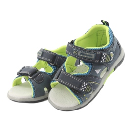 American Club DR13 sandaler til drenge marineblå grøn marine blå 3