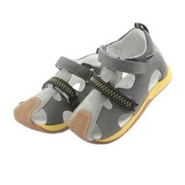 Sandaler drengerober Bartek 81772 grå gul 3