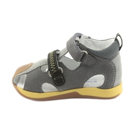 Sandaler drengerober Bartek 81772 grå gul 2