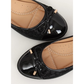 Sort ballerina til kvinder 7846-P Sort 1