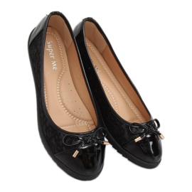 Sort ballerina til kvinder 7846-P Sort 2