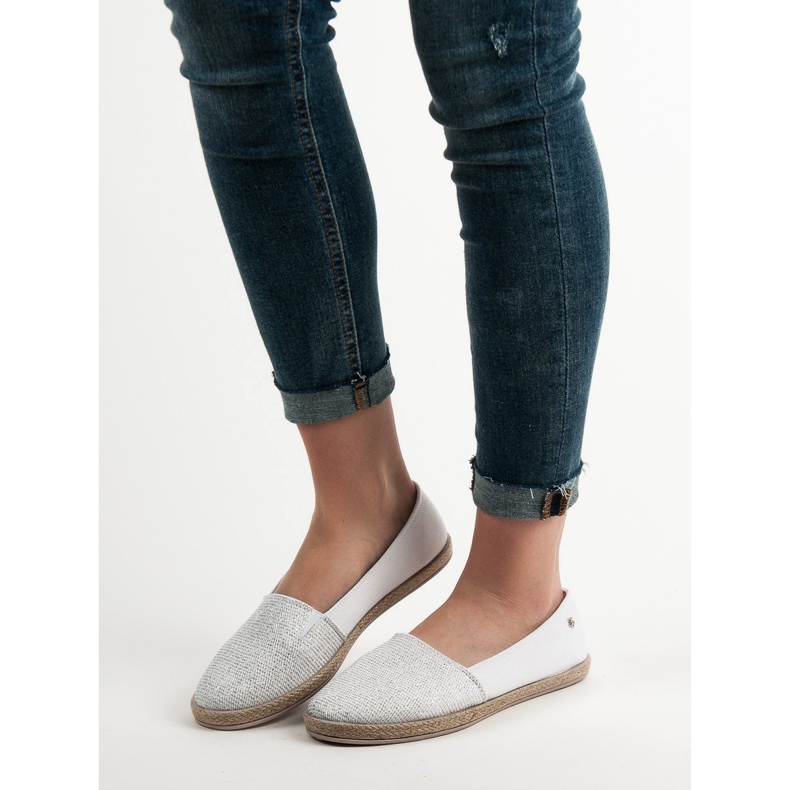 Hvide VICES Slipons 1
