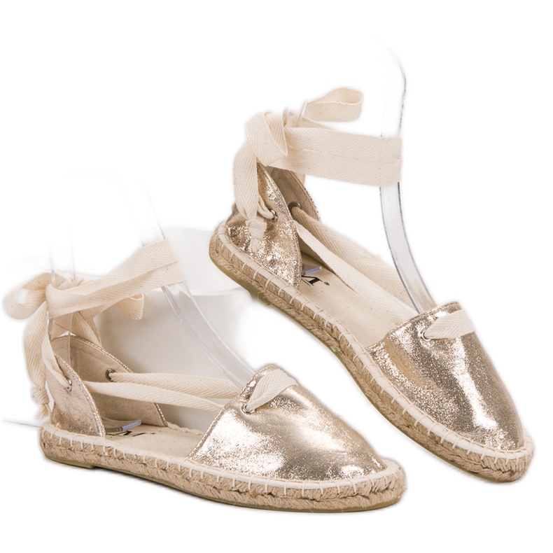 Cm Paris Knyttede Espadrilles gul 2