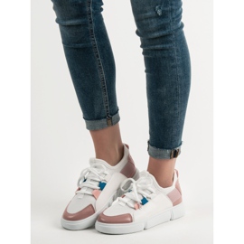 Renda Slip-on sportssko hvid 2