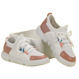 Renda Slip-on sportssko hvid 1