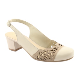 Gregors 771 beige sandaler til kvinder 1