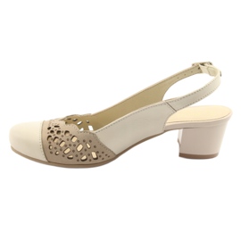 Gregors 771 beige sandaler til kvinder 2