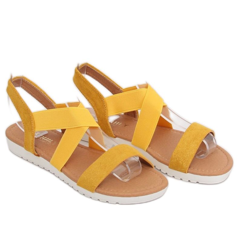 Gule damesandaler X565 Gul 1