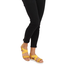 Gule damesandaler X565 Gul 2