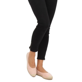 Pink ballerina espadrilles N-2980 Pink lyserød 2