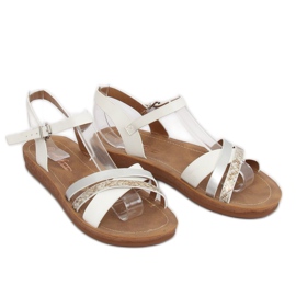Hvide sandaler til kvinder TS-9 Hvid 1