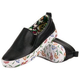 Groto Gogo Moderigtige Slipons sort 1