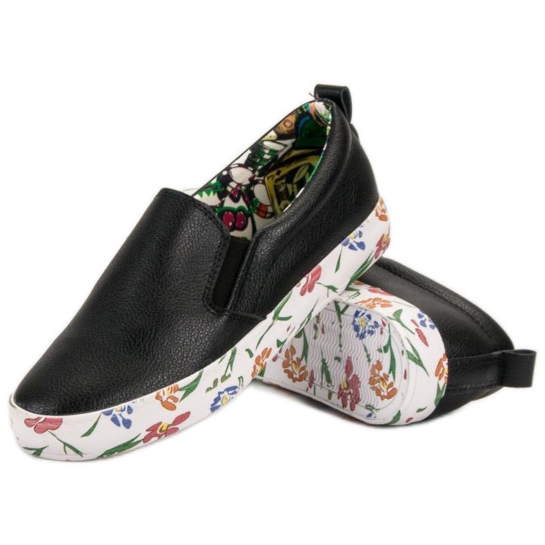Groto Gogo Moderigtige Slipons sort 1