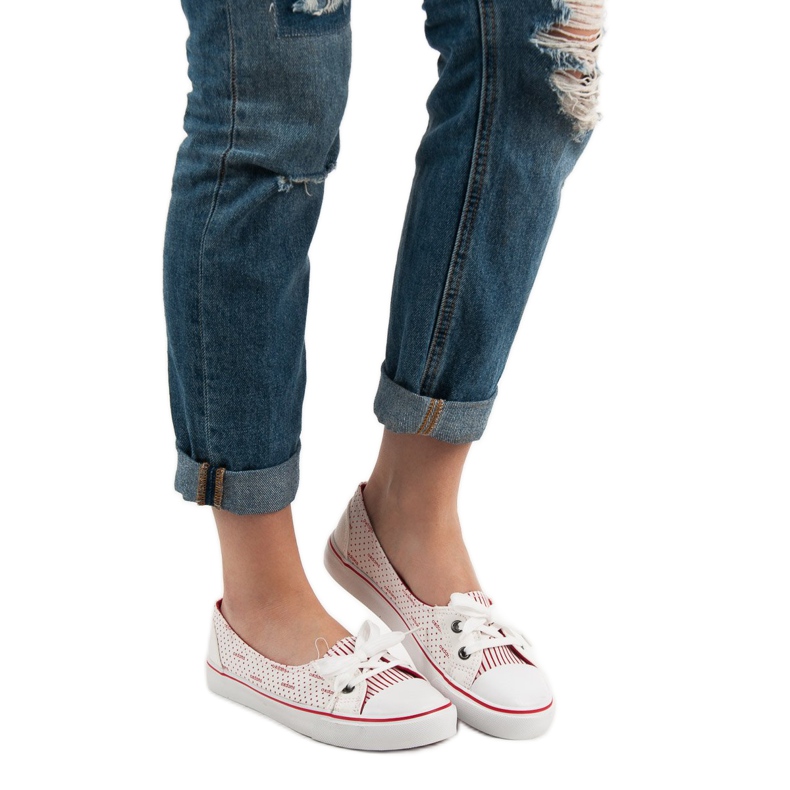 J. Star Hvide lave sneakers 2