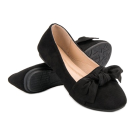 Queen Vivi Ruskind ballerinaer sort 1