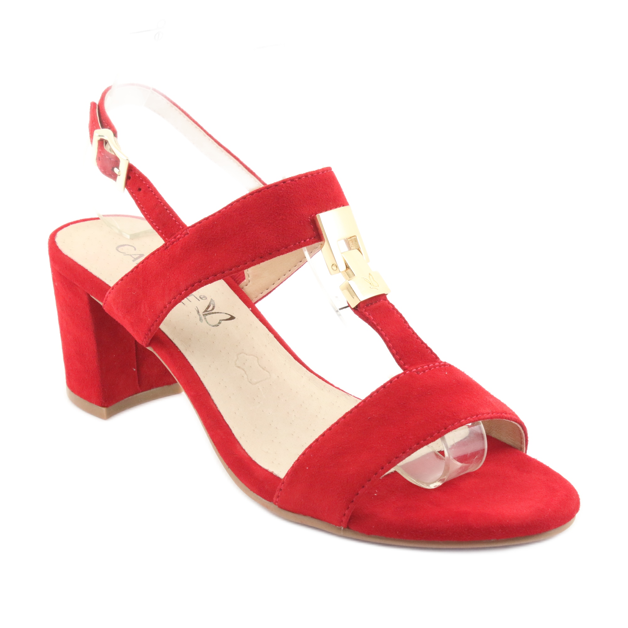 Røde Caprice 28303 sandaler på - KeeShoes
