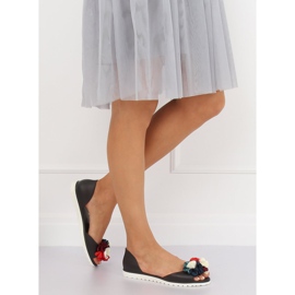 Sort Meliski ballerina SE-9613 Sort 2