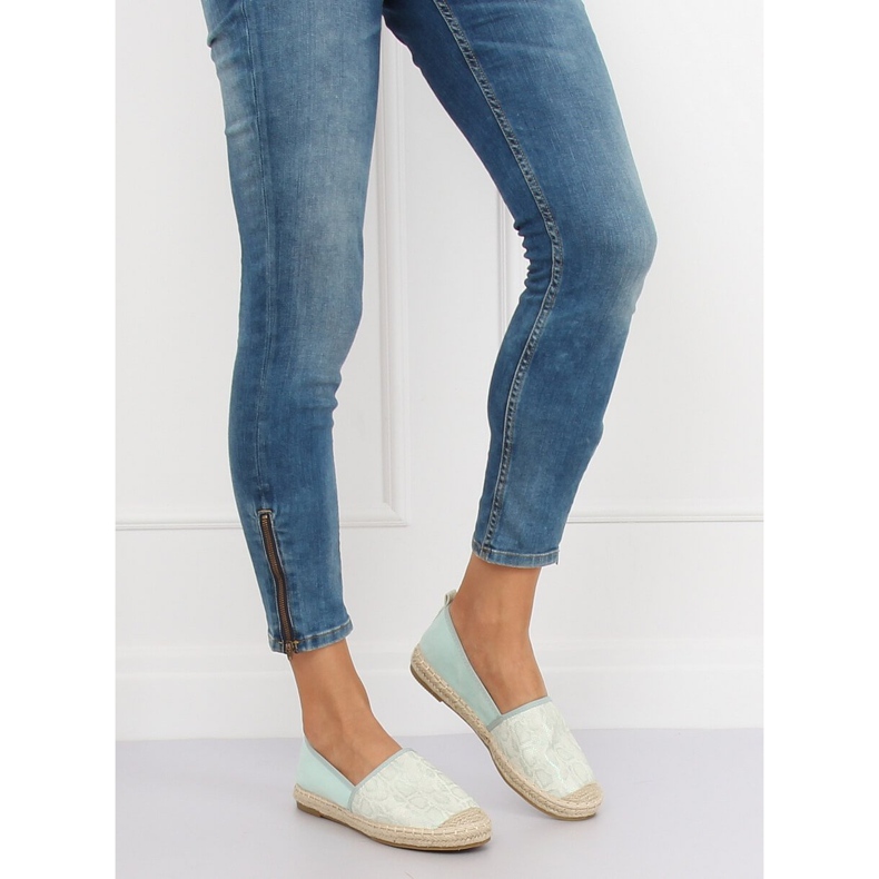 Mint dame Espadrilles A629-ESP-1 Grøn 2
