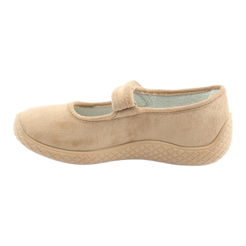 Dr.orto Befado Women's Ballerinas PU-Ey 197d004 Beige velcro Silber Insert 2