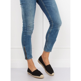 Sorte espadriller til kvinder N-2978 Sort 1