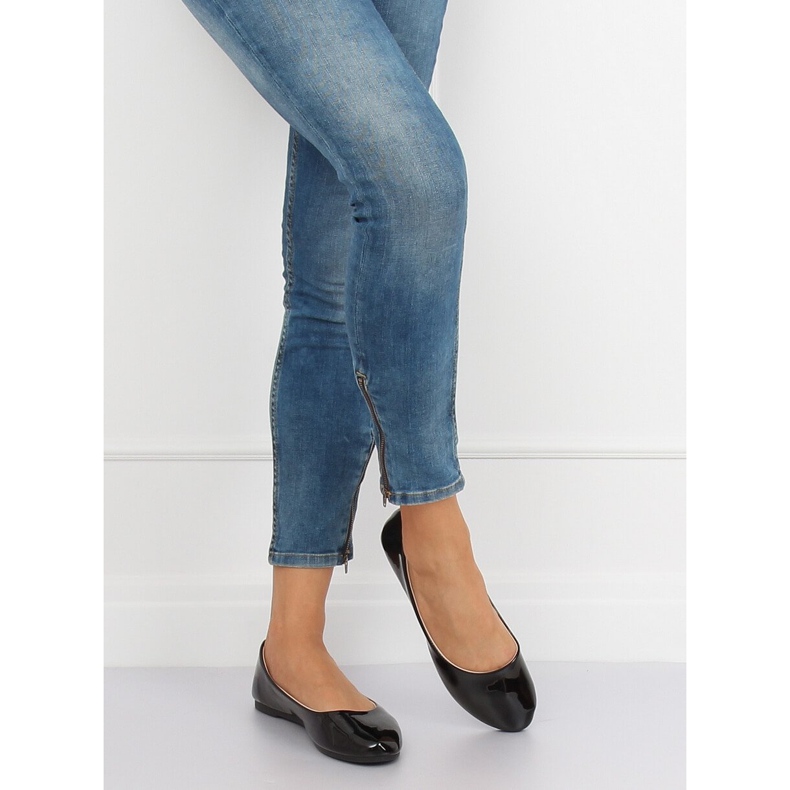 Sort dame ballerina JX76P Sort 1