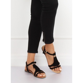 Sorte kvinders sandaler 1-51 Sort 1