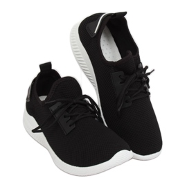 Sorte sportssko 7762-Y Sort 1
