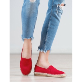 Primavera Ruskind Espadrilles rød 1