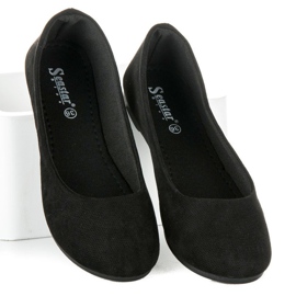 Seastar Behagelige ballerinaer sort 1
