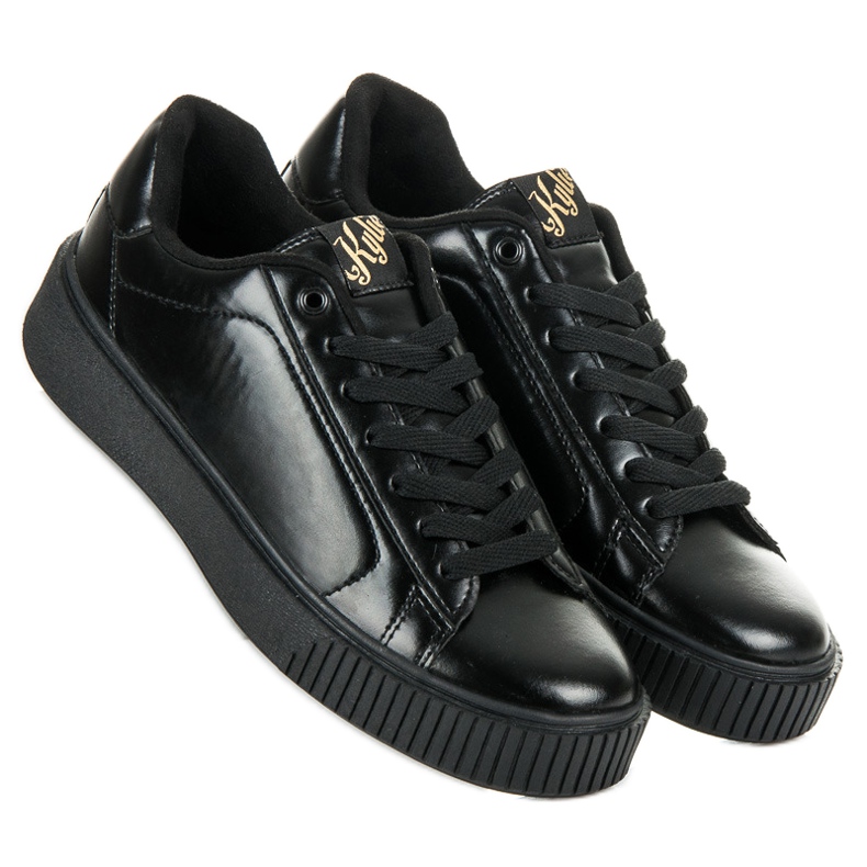 Kylie Sneakers på platformen sort 1