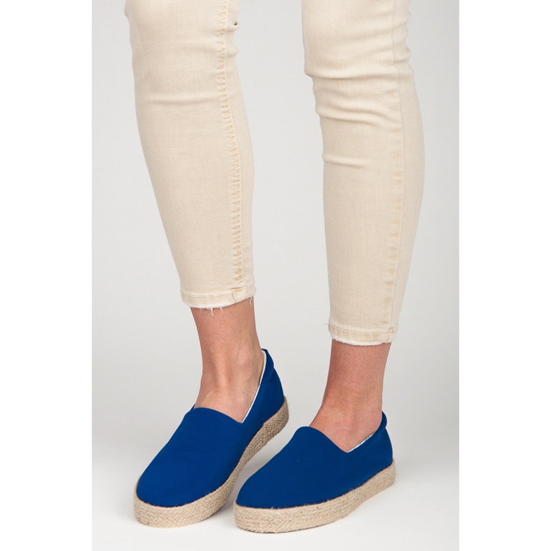 Kylie Kornblomst Espadriller blå 2