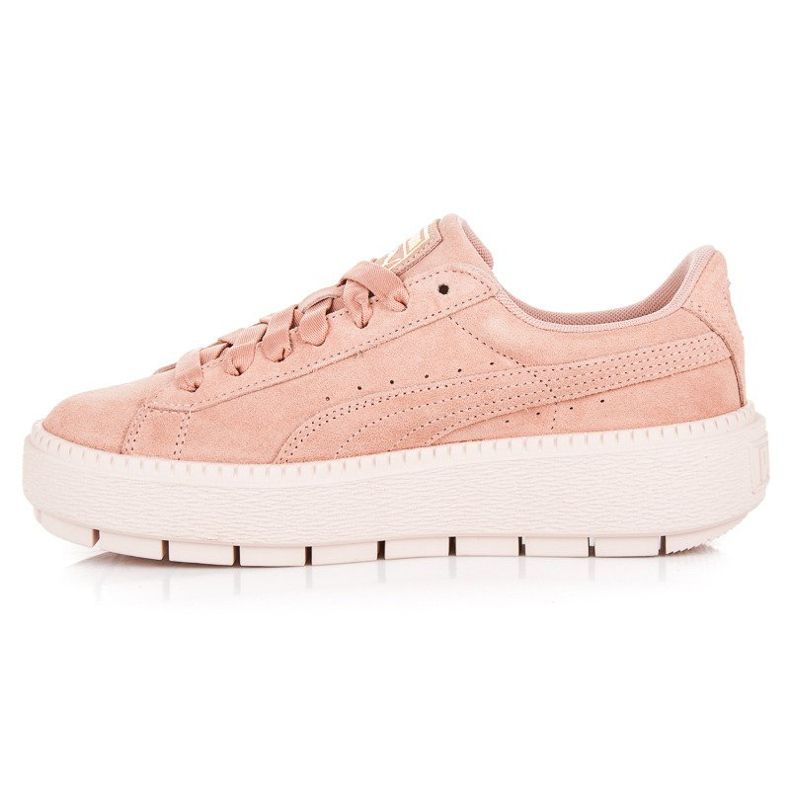 Puma Platform Trace WN`S lyserød gul 1