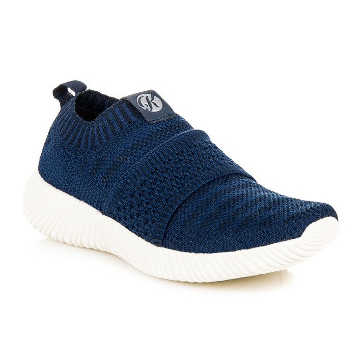 Kylie Slip-on tekstil sneakers blå 1