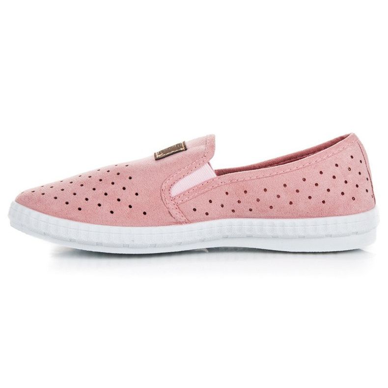 Mckeylor Openwork sneakers lyserød 2