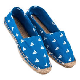 Blå Espadrilles 1
