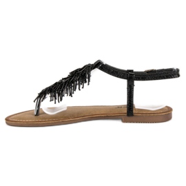 Comer Dekorative sandaler flip-flops sort 1