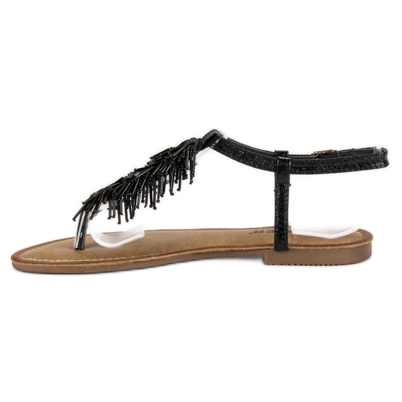 Comer Dekorative sandaler flip-flops sort 1