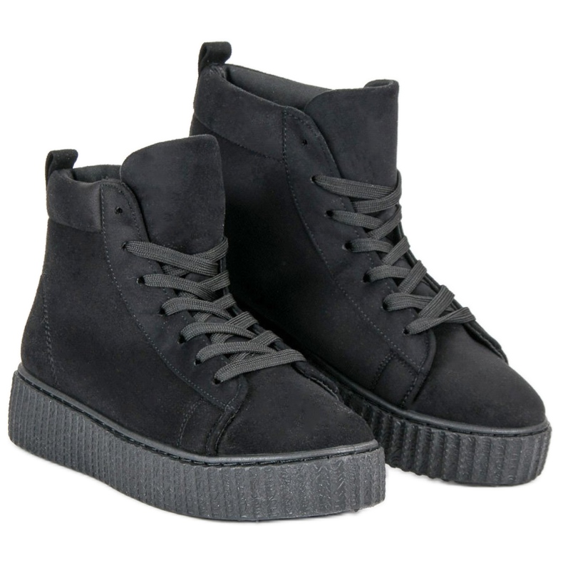 Wilady Sneakers Over anklen sort 1