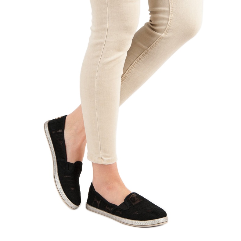 MCKEYLOR Lace Slipons sort 2