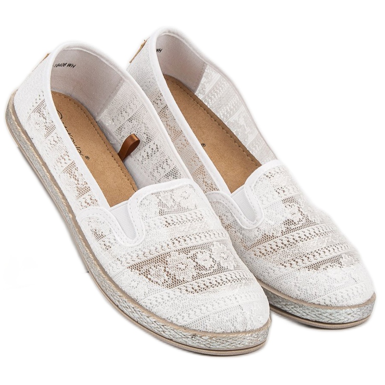 MCKEYLOR Lace Slipons hvid 2