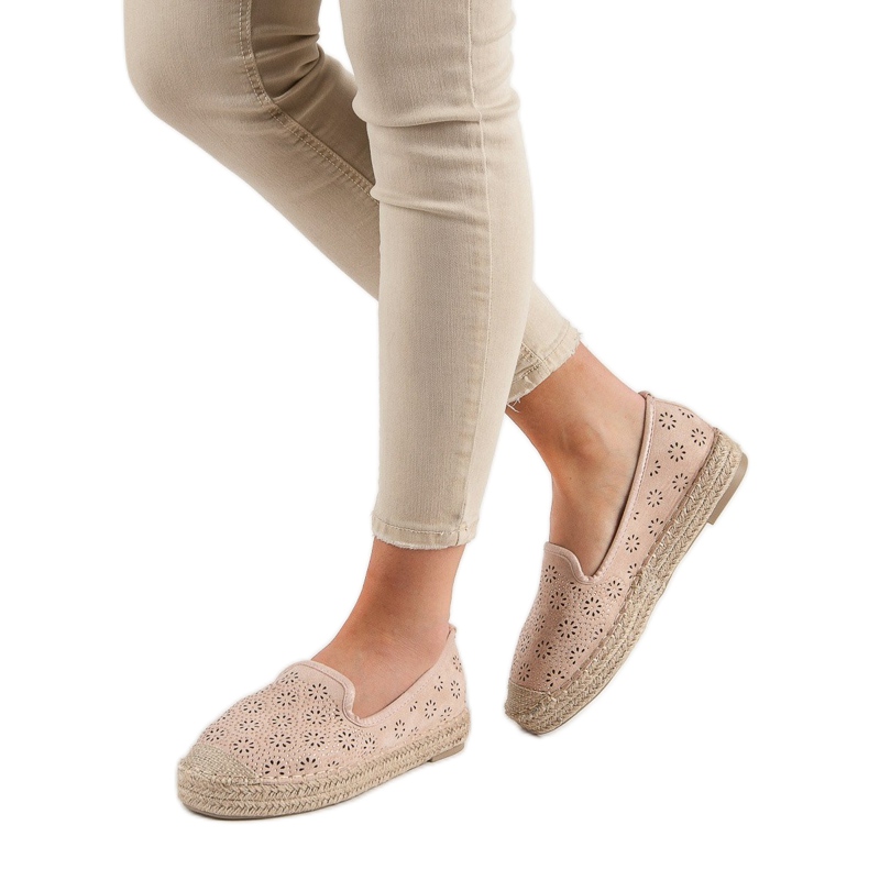 Ruskind Openwork Espadrilles lyserød 1