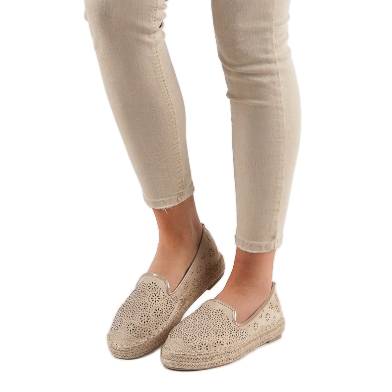 Ruskind Openwork Espadrilles brun 2