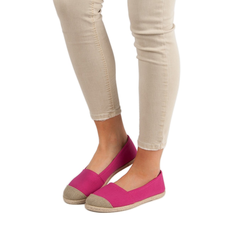 Moderigtigt pink Espadrilles lyserød 1