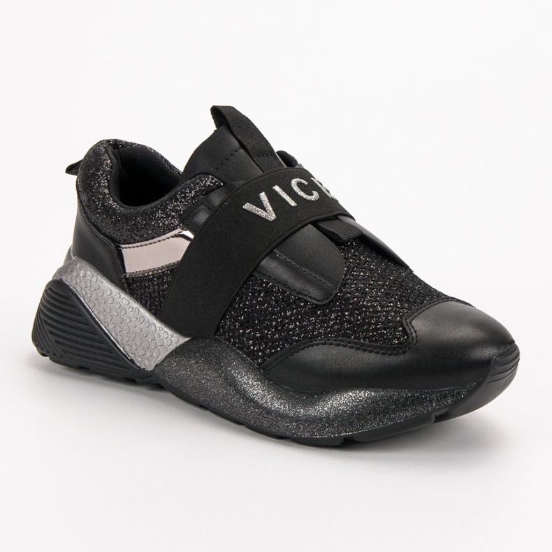 VICES Slip-On sportssko sort 1