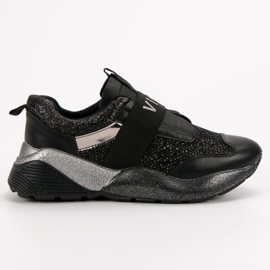 VICES Slip-On sportssko sort 2