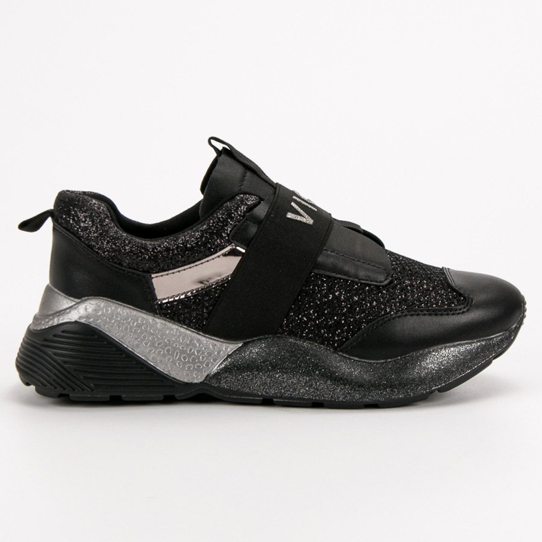 VICES Slip-On sportssko sort 2