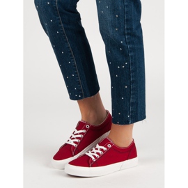 Kylie Røde sneakers 2